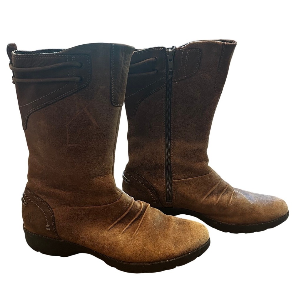 Merrell Brown Vera Mid Barnwood‎ Mid Calf Boots Women's 7.5